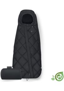 Fu&szlig;sack Cybex "Cybex General, Snogga Mini 2", Kinder, schwarz (moon schwarz), Polyamid, Fu&szlig;s&auml;cke Fu&szlig;sack, f&uuml;r Babyschalen