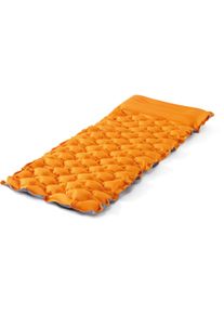 Luftbett Intex "Camping-Matratze Truaire mit Aufbewahrungs-Tasche" Gr. 71, orange, Luftbetten, B/H/L: 71cm x 11cm x 191cm, Polyurethan, Luftbett, B:71cm H:11cm L:191cm
