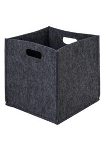 Organizer Pieperconcept "Taner", grau, B:30cm H:30cm T:30cm, Filz, Aufbewahrungsboxen, Organizer, Aufbewahrungsbox
