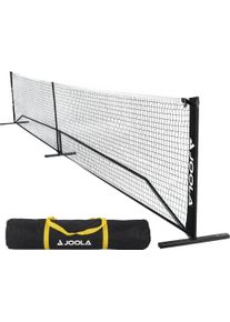 Pickleballnetz Joola "Elemental Pickleball Net", schwarz-wei&szlig; (schwarz, wei&szlig;), Sport-Netze, B/H/L: 54,5cm x 94,5cm x 670cm, Polyester, Stahl, Pickleballnetz, mit Stahlrahmen, PPVC-Netz, Out-/ Indoor, inkl. Tragetasche, B:54,5cm H:94,5cm L:670cm