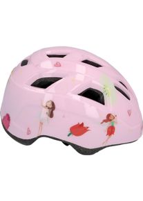 FISCHER BIKE Kinderfahrradhelm FISCHER FAHRRAD "Plus Princess XS/S" Gr. XS, rosa, Helme, Kinder, XS/S Kopfumfang: 48cm - 54cm, Kinderfahrradhelm