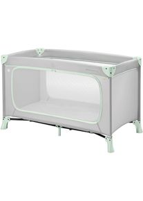 Baby-Reisebett hauck "Dream N Play Plus, Dusty Mint", Baby, Gr. Liegefl&auml;che B/L: 60cm x 120cm, kein H&auml;rtegrad, gr&uuml;n (dusty mint), Babybetten Baby-Reisebett, Vorderausstieg