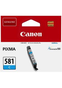 Canon Tintenpatrone "INK CLI-581 C", blau (cyan), Tintenpatronen, original Druckerpatrone 581 cyan, Tintenpatrone