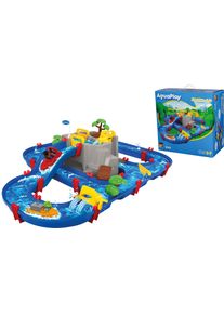 Wasserbahn AquaPlay "AquaPlay MountainLake", bunt, Wasserbahnen, Kinder, B/H/L: 88cm x 35cm x 126cm, Kunststoff, Wasserbahn, Made in Germany, B:88cm H:35cm L:126cm