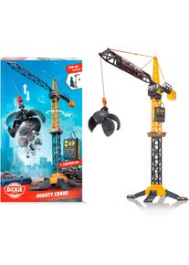 RC-Kran DICKIE TOYS "Mighty Crane", gelb (gelb, schwarz), Fernlenkfahrzeuge, Kinder, Kunststoff, RC-Kran