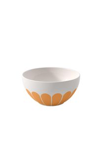 Villeroy & Boch Schale VILLEROY & BOCH "M&uuml;slischale Fleur Couleur &oslash; 14,1 cm", gelb (soleil), L:14,1cm, Sch&uuml;sseln, Schale