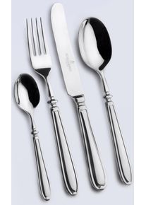 Besteck-Set "Landhaus", silber (edelstahlfarben), 30 Stk., Chromnickelstahl 18/10, PICARD & WIELP&Uuml;TZ SOLINGEN, Essbesteck-Sets, Besteck-Set, inkl. Klappetui