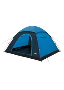 Kuppelzelt High Peak "Monodome XL", blau (blau, grau), Zelte, B/H/L: 240cm x 130cm x 210cm, Kuppelzelt, B:240cm H:130cm L:210cm