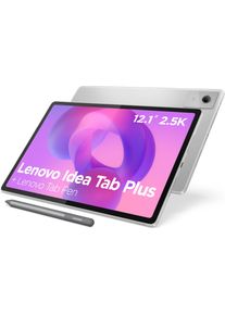 Lenovo Tablet "Idea Tab Plus (12,1 Zoll)", Energieeffizienz: F, cloud grau, 256 GB, Tablets_EBookReader, 4 Lautsprecher, optimiert mit Dolby Atmos, Tablet