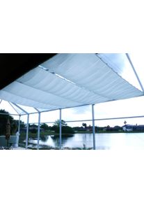 Sonnensegel Floracord "Innenbeschattung", grau, B:420cm T:140cm, Polyester, Sonnensegel, Sonnensegel, BxT: 420x140 cm, 1 Bahn