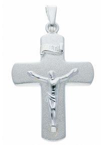 Adelia&acute;s Kettenanh&auml;nger ADELIA&acute;S "925 Silber Kreuz Anh&auml;nger Korpus", silber, Schmuckanh&auml;nger, Damen, Silber 925 (Sterlingsilber), Kettenanh&auml;nger