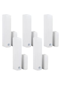 homematic IP Smart-Home-Steuerelement "Fenster- und T&uuml;rkontakt mit Magnet 5er Set", wei&szlig;, B:22cm H:14cm T:30cm, Smart-Home-Stationen, Smart-Home-Steuerelement