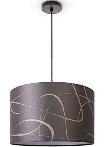 Paco Home Pendelleuchte "Hugo Tribal", schwarz, &Oslash; 45,5cm H: 27cm, Leuchten, Pendelleuchte Esszimmer Vintage Wohnzimmerlampe Modern Retro, Pendelleuchte