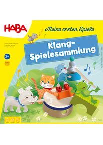 Spiel Haba "Meine ersten Spiele - Klang-Spielesammlung Meine ersten Spiele", bunt, Spiele, Kinder, Holz, Pappe, Spiel, Made in Germany