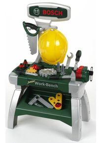 Spielwerkbank klein "BOSCH Werkbank Junior", bunt, Rollenspielzeug, KinderB:49cm H:71cm T:29cm, Kunststoff, Spielwerkbank, Made in Germany, B:49cm H:71cm T:29cm