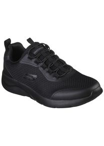 Slip-On Sneaker Skechers "DYNAMIGHT 2.0", Herren, Gr. 39, schwarz, Mesh, Synthetik, Schuhe Slip-On Sneaker, Slipper, Sneaker mit Memory Foam