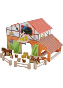 Spielwelt Roba "Farm", bunt, Spielfigurenwelten, KinderB:31cm H:31cm T:37cm, Holz, MDF, Spielwelt, aus Holz, B:31cm H:31cm T:37cm
