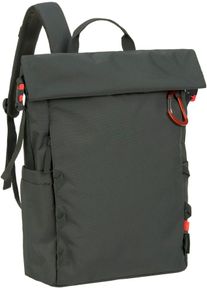 L&auml;ssig Wickelrucksack L&Auml;SSIG "Green Label, Outdoor Rolltop Backpack, dark olive", Baby, Gr. B/H/T: 30cm x 43cm x 14cm, gr&uuml;n (schwarz olive), Polyester, Rucks&auml;cke Wickelrucksack