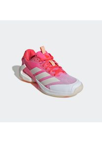 Tennisschuh adidas Performance "ADIZERO UBERSONIC 5", Damen, Gr. 42,5, rosa (lucid pink, zero metallic, lucid rot), Synthetik, Textil, Schuhe Tennisschuh