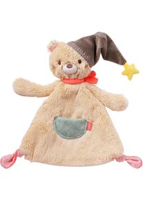 babyFEHN Schmusetuch FEHN "Bruno, B&auml;r gro&szlig;", Baby, braun, Pl&uuml;sch, Softvelour, Schnuffelt&uuml;cher Schmusetuch