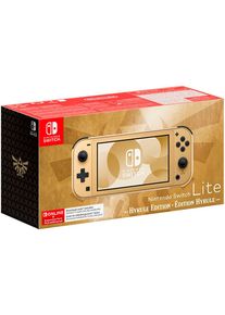 NINTENDO SWITCH Spielekonsole "Lite &ndash; Hyrule-Edition", gold, B:20,8cm H:9,11cm T:1,39cm, Spielekonsolen, Spielekonsole
