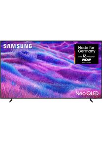 Samsung QLED-Fernseher "GQ100QN80FU", Energieeffizienz: F, schwarz, 100 &Prime;, Fernseher, QLED-Fernseher
