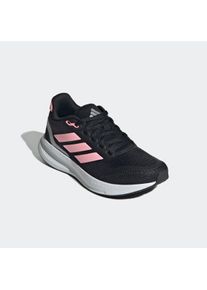Laufschuh adidas Sportswear "RUNFALCON 5", Jungen, Gr. 37, schwarz (core schwarz, pink spark, silber metallic), Synthetik, Textil, Schuhe Laufschuh, f&uuml;r Kinder