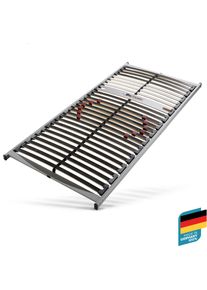 Lattenrost BeSports "Lattenrost Duo Powerflex NV, Lattenrost in verschiedenen Gr&ouml;&szlig;en 90x200", grau (wei&szlig;, neutral), B:140cm H:4,5cm L:200cm, Lattenroste, Lattenrost