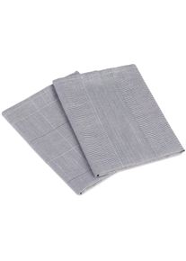 G&ouml;zze Geschirrtuch G&Ouml;ZZE "Geschirrt&uuml;cher, Des. 60054", silber, B:50cm L:70cm, 100% Baumwolle, Geschirrt&uuml;cher, Geschirrtuch, aus 100% Baumwolle, jacquard gewebt