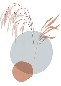 Bild Komar "Bohemian Reedbeds", bunt (farbe bild(er): pastell), B:30cm H:40cm, Holz, Papier, Bilder, Bild, Wandbild zur Dekoration - ohne Rahmen