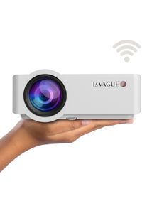 LA VAGUE LED-Beamer "LED-Projektor LV-HD340 Wi-Fi", wei&szlig;, Beamer, LED-Beamer