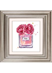 Acrylglasbild queence "Bl&uuml;ten Parfum", bunt (farbe bild(er): bunt), B:40cm H:40cm T:3cm &Oslash;:56,57cm, Bilder, Acrylglasbild, Fine Art-Print in Galeriequalit&auml;t