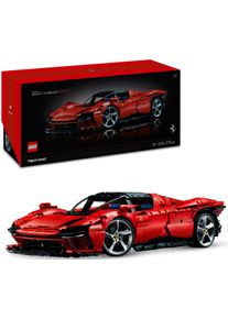 Konstruktionsspielsteine Lego "Ferrari Daytona SP3 (42143), Lego Technic", bunt, Spielbausteine, Kinder, Kunststoff, Konstruktionsspielsteine, Made in Europe