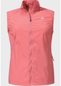 Sch&ouml;ffel Funktionsweste SCH&Ouml;FFEL "Vest Val Bavona L", Damen, Gr. 36, rosa (3245, rosa), Oberstoff : 92% Nylon 8% Elasthan, ohne Ausschnitt, Westen Funktionsweste
