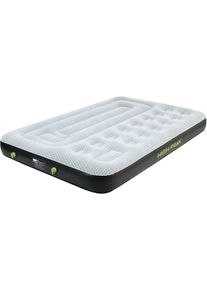 Luftbett High Peak "Multi Comfort Plus", schwarz (grau, gr&uuml;n, schwarz), Luftbetten, B/H/L: 137cm x 22cm x 198cm, Materialmix, Luftbett, B:137cm H:22cm L:198cm