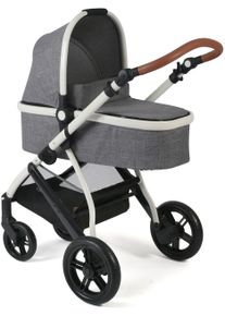 CHIC 4 BABY Kombi-Kinderwagen CHIC4BABY "Torre, Melange Grau", Baby, grau (melange grau), Aluminium, Polyester, Kinderwagen Kombi-Kinderwagen, ; Kinderwagen