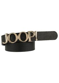 JOOP! Lederg&uuml;rtel JOOP, Damen, Gr. 90, schwarz, Rindsleder, G&uuml;rtel Lederg&uuml;rtel, aus Rindnappaleder mit Logo-Pin-Schlie&szlig;e, Breite 2,5cm