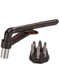 Bit-Schraubendreher Prophete, schwarz, Schraubendreher, Aluminium, Bit-Schraubendreher