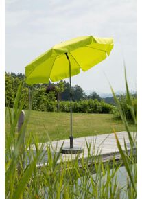 Sonnenschirm Schneider Schirme "Locarno", gr&uuml;n, Obermaterial: 100% Polyester, Standschirme, Sonnenschirm, abknickbar, ohne Schirmst&auml;nder