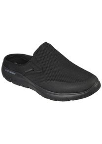 Clog Skechers "SUMMITS", Herren, Gr. 48,5, schwarz, Textil, Schuhe Clog, Sommerschuh, Schlappen, Urlaub, im sportiven Look, Topseller
