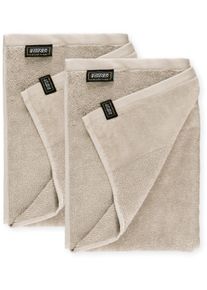 Sch&ouml;ner Wohnen Kollektion Duscht&uuml;cher "Sense", beige, B:70cm L:140cm, Frottee, Obermaterial: 100% Baumwolle, SCH&Ouml;NER WOHNEN-KOLLEKTION, Handt&uuml;cher, Duscht&uuml;cher, mit Velourborte, hautschmeichelnde Airtouch Qualit&auml;t, super weich