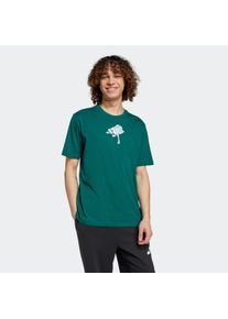 T-Shirt adidas Sportswear "M C EARTH TEE" Gr. M, gr&uuml;n (collegiate gr&uuml;n), Shirts, Herren, M, Obermaterial: 100% Baumwolle, T-Shirt, f&uuml;r Laufen und sportliche Aktivit&auml;ten, sportlicher Stil, Kurzarm