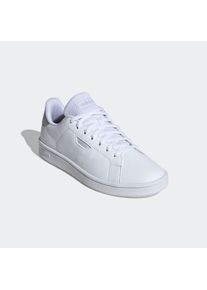 Sneaker adidas Sportswear "URBAN COURT", Damen, Gr. 40, wei&szlig; (ftwwht, silvmt, silvmt), Synthetik, Schuhe Sneaker
