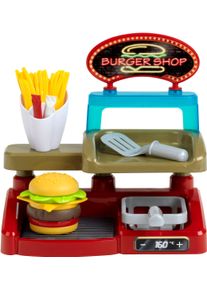 Spielk&uuml;che klein "My Market - Burger Station", bunt, Spielk&uuml;chen, KinderB:22,5cm H:23cm T:13cm, Kunststoff, Spielk&uuml;che, B:22,5cm H:23cm T:13cm