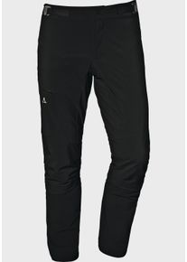 Sch&ouml;ffel Outdoorhose SCH&Ouml;FFEL "Hybrid Pants Tree Run M", Herren, Gr. 50, Normalgr&ouml;&szlig;en, schwarz (9990, schwarz), Oberstoff Rumpf oben: Aussenseite: 88% Polyester, Aussenseite: 12% Elasthan, Innenseite: 100% Polyester; (Membran: Polyurethan); Oberstoff: 68% Nylon, 21% Polyester, 11% Elasthan, Hosen Outdoorhose