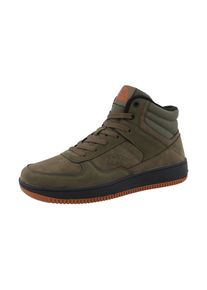 Sneakerboots Kappa "Konstantino", Herren, Gr. 45, khaki, Synthetik, Schuhe Sneakerboots, Winterschuhe, Schn&uuml;rboots, Sneaker, gef&uuml;ttert