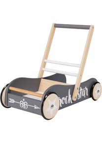 Lauflernwagen Roba "Rock Star Baby 3", grau, Lauflernhilfen, KinderB:29cm H:45cm T:56cm, Lauflernwagen, B:29cm H:45cm T:56cm