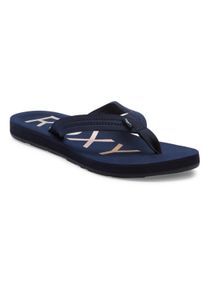 Zehentrenner Roxy "Vista", Damen, Gr. 8(38), blau (navy), Obermaterial:Obermaterial: 85% EVA, 10% PU, 5% Microfaser / Futter: 100% EVA / Au&szlig;ensohle: 100% TPR;, Schuhe Zehentrenner