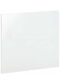 Wiho-K&uuml;chen Frontblende WIHO K&Uuml;CHEN "Ela", wei&szlig; (wei&szlig; hochglanz), B:60cm H:58cm, Holzwerkstoff, M&ouml;belblenden, Frontblende, 59,5 cm breit, f&uuml;r teilintegrierbaren Einbaugeschirrsp&uuml;ler