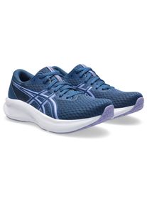 Laufschuh asics "PATRIOT 14", Damen, Gr. 40,5, blau (twilight blau, blaubell), Synthetik, Schuhe Laufschuh, Topseller